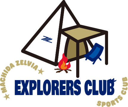 冒険部<br />
「EXPLORERS CLUB」のロゴ